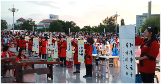 嘉峪关永慧艺术培训学校古筝《春江花月夜》《渔舟唱晚》表演