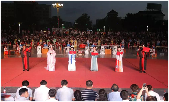 嘉峪关汉文化研究会诵读《华艺汉芳赋》