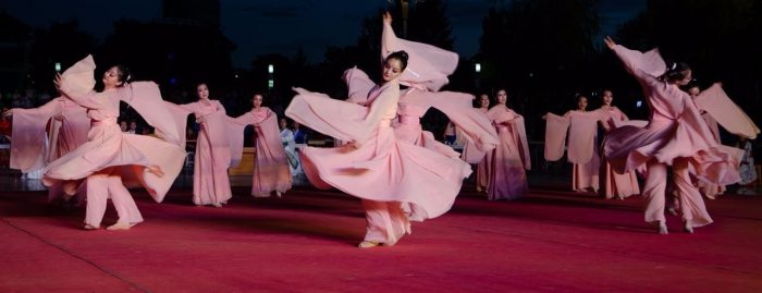 嘉峪关敦煌艺术舞蹈培训学校汉舞《水月佼人》