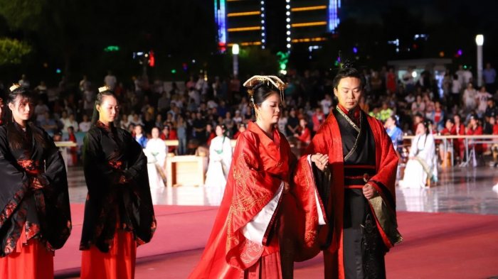 酒泉幸福港湾婚庆公司《汉婚礼仪》