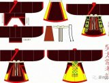 男子汉服的分类及其裁剪图整理