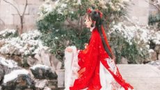 【汉服美图】梅花雪