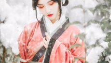 【汉服摄影】你是雪 我是尘埃
