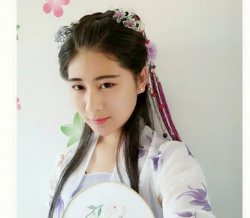 【汉服发型】阿茶酱的无发包温婉长发发型教程