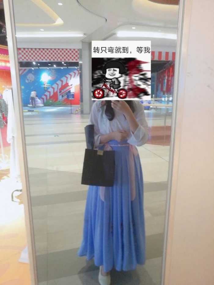 图片动态：出全新未拆封S码交领，M下裙。一个仅试穿S码大袖衫。 一片式-图片6