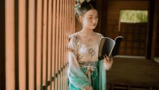 【汉服仕女】等一个人，等成菩提下一株青莲