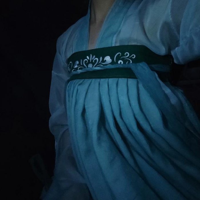 图片动态：初原汉服【霁影】
一片式六米摆齐胸衫裙
定金20元，全款19-图片4