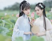【汉服私影】夏日清荷