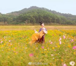 【汉服美图】蝶恋花兮，花恋人