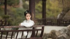 【汉服摄影】凤凋碧柳愁眉淡