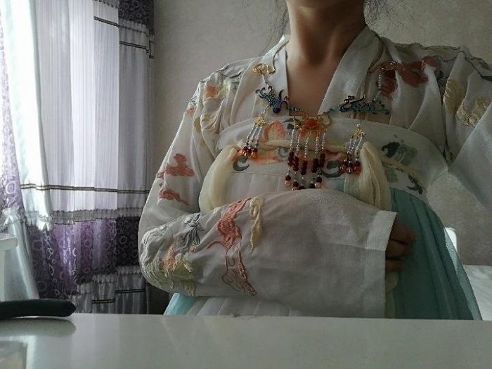 图片动态：我的原创璎珞完工啦，名字叫景星凤凰 ，其寓意：《史记．天官书-图片3