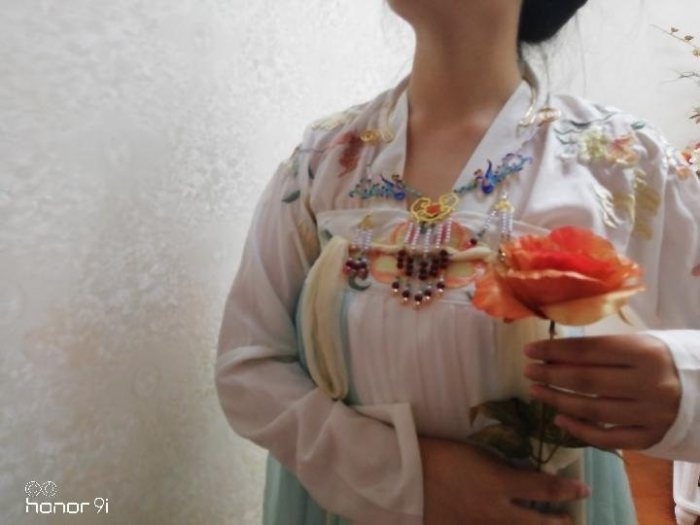 图片动态：我的原创璎珞完工啦，名字叫景星凤凰 ，其寓意：《史记．天官书-图片4