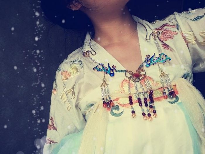 图片动态：我的原创璎珞完工啦，名字叫景星凤凰 ，其寓意：《史记．天官书-图片10