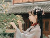 【汉服仕女】寒山秋水