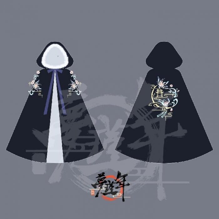 图片动态：梦瑾年原创汉服，镜花水月袄裙两件套和斗篷都超级美的，手机有点-图片11