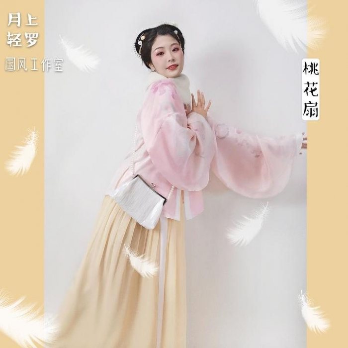 图片动态：原创设计【桃花扇】秦淮八艳系列——李香君概念汉服
这套颜值太-图片1