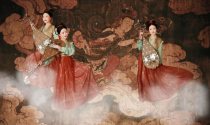 【汉服仕女】梦回敦煌，仙乐渺然。