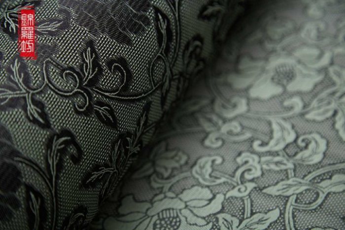 图片动态：汉服面料:花罗芍药花🌺-图片1