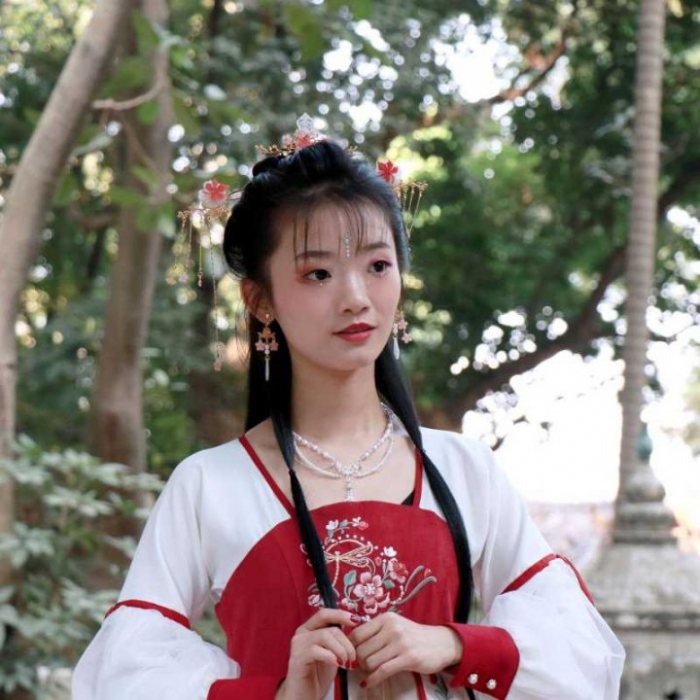 图片动态：枫叶🍁 系列   套装发冠   禁步一条  发钗一对   -图片2