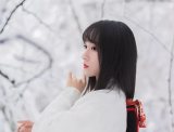 【仙气汉服】素衣踏雪寻冬梅，却见整树白罗裳。