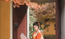 【汉服小仙女】秋风生渭水，落叶满长安