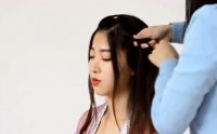 【汉服发型】一款适合手残党极简单的中长发古风发型教程,真的是仙气满满