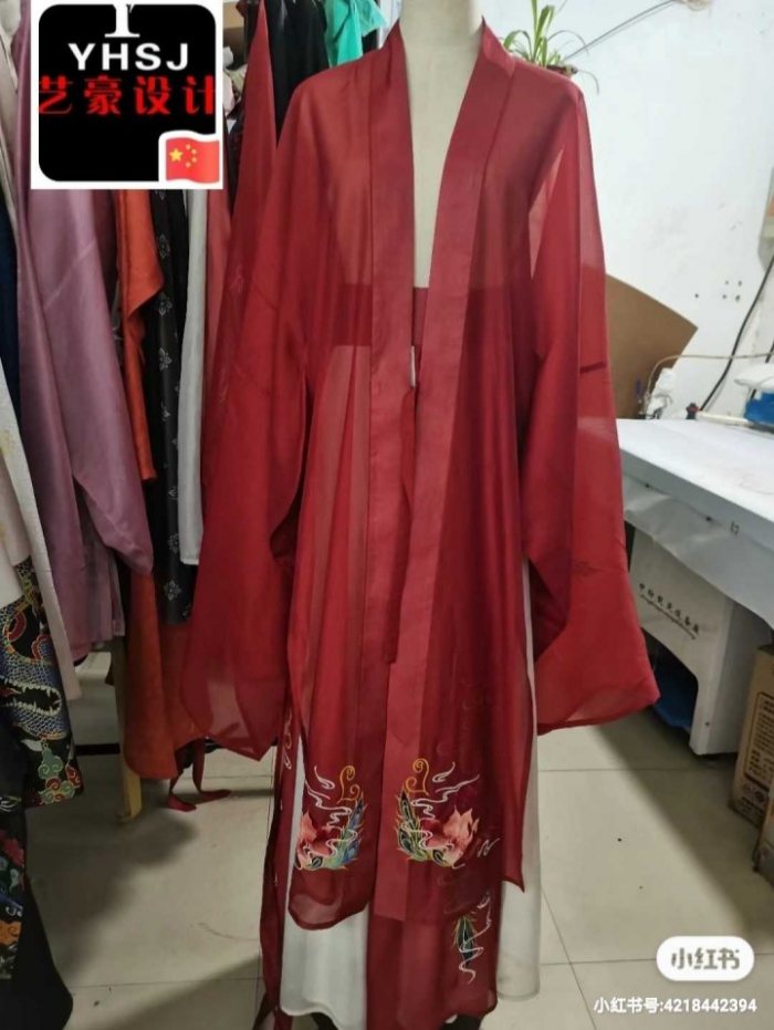 图片动态:我们是做汉服jk,旗袍定制的工厂,打板打样加工一条龙,可包工-图片4