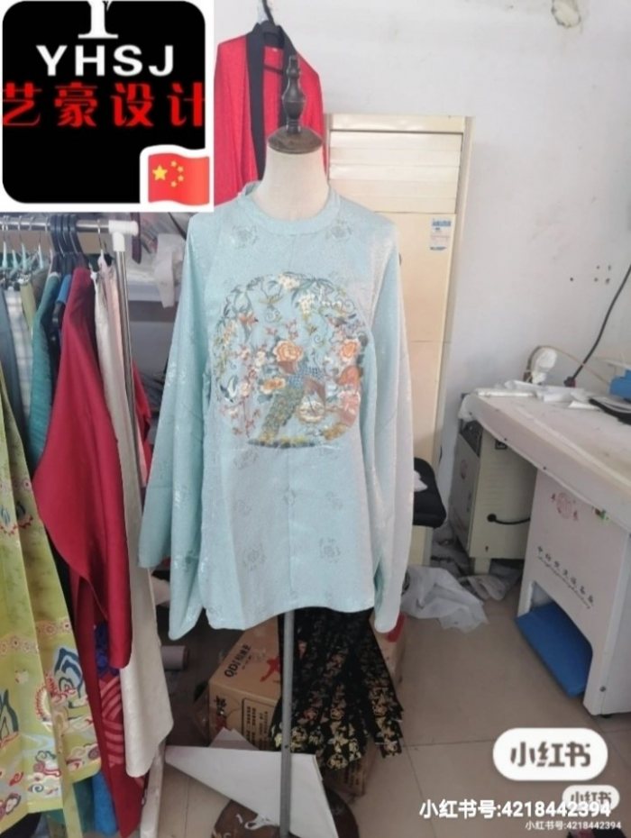 图片动态：我们是做汉服jk，旗袍定制的工厂，打板打样加工一条龙，可包工-图片1