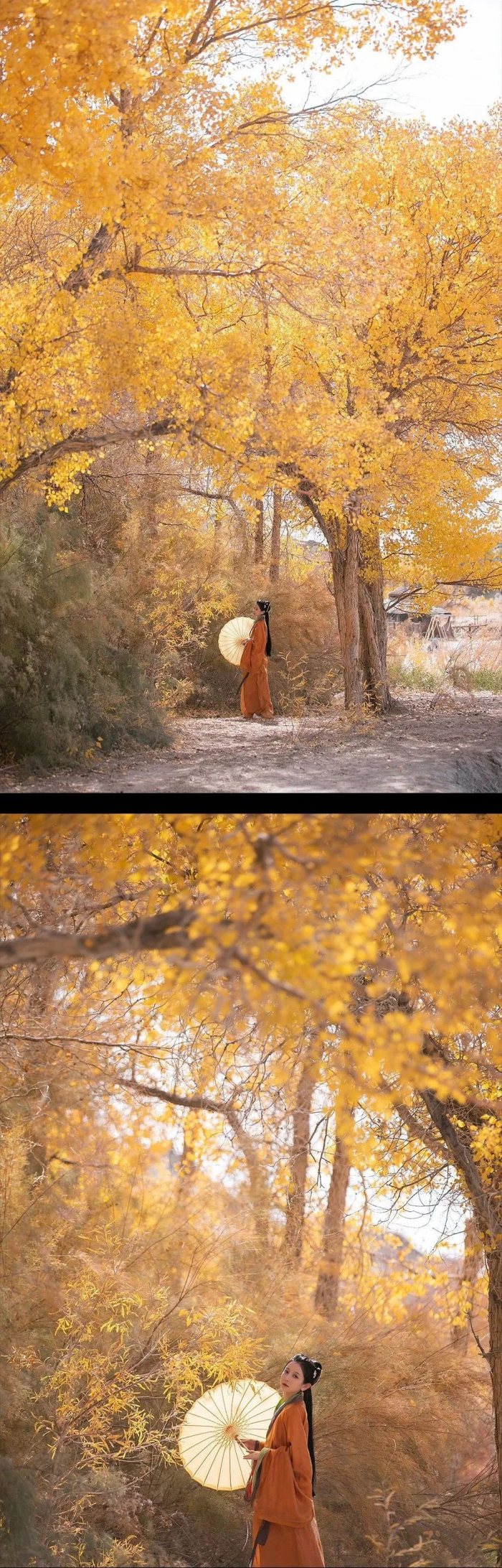 【汉服摄影】穿汉服游赏中国|敦煌阿克塞多坝沟-图片3