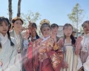 众多汉服大咖集结洋湖水街，打卡“新国潮汉服文化节”，偶遇“汉服奶奶”