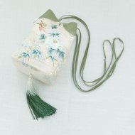 瞳莞制作宋制配饰绣花手工荷包小包万花囊大容量束口包汉服小包包