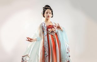 都城南庄汉服玉腰奴诃子裙大袖衫重工刺绣广袖流仙裙套装原创正品