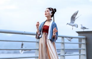 茶马古道【风眠】花朝记汉服唐制汉元素半袖衫12破连衣裙春夏女装