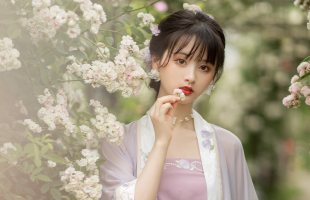 池夏 织梦:寄紫笺 宋制对襟短衫吊带中长褶裙原创改良汉服女夏季