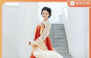 重回汉唐萤草原创正品唐制汉服女褙子八破交窬裙齐胸襦裙夏季薄款