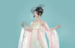 都城南庄汉服蝉鸣诃子裙飘逸闺蜜装刺绣大袖衫夏薄款少女款中国风